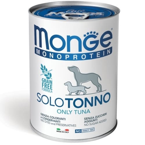Monge Dog Monoprotein Pâté Tuna 400g
